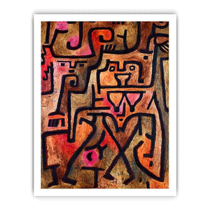 Forest Witches by Paul Klee