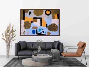 With The Two Lost Ones Painting By Paul Klee