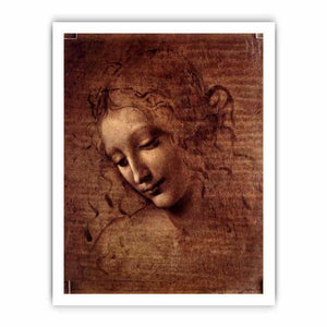 Female head (The Lady of the Dishevelled Hair) (or La Scapigliata)