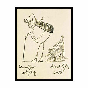 Edward Lear and His Cat Foss