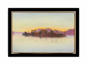 Coucher de soleil sur l'île de Philae