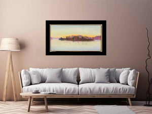 Coucher de soleil sur l'île de Philae