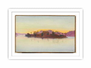 Coucher de soleil sur l'île de Philae