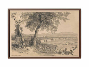 Campagna of Rome from Villa Mattei, from Views in Rome and its Environs, 1841