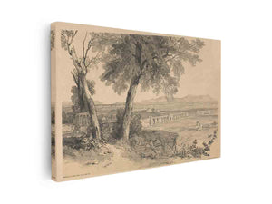 Campagna of Rome from Villa Mattei, from Views in Rome and its Environs, 1841