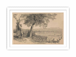 Campagna of Rome from Villa Mattei, from Views in Rome and its Environs, 1841
