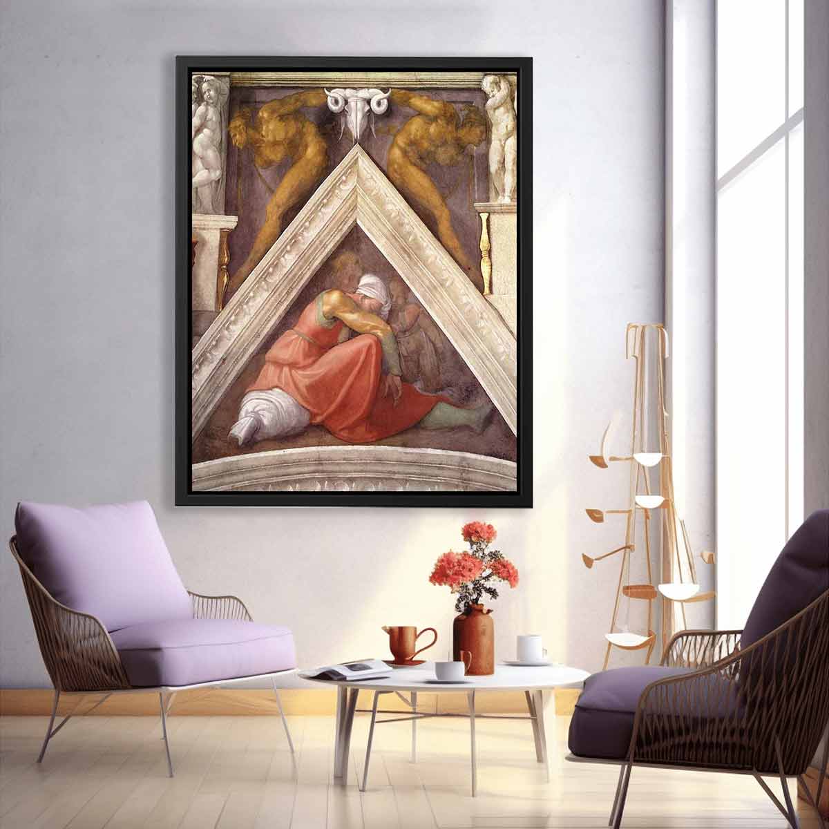 Ancestors of Christ - Asa consoling his father