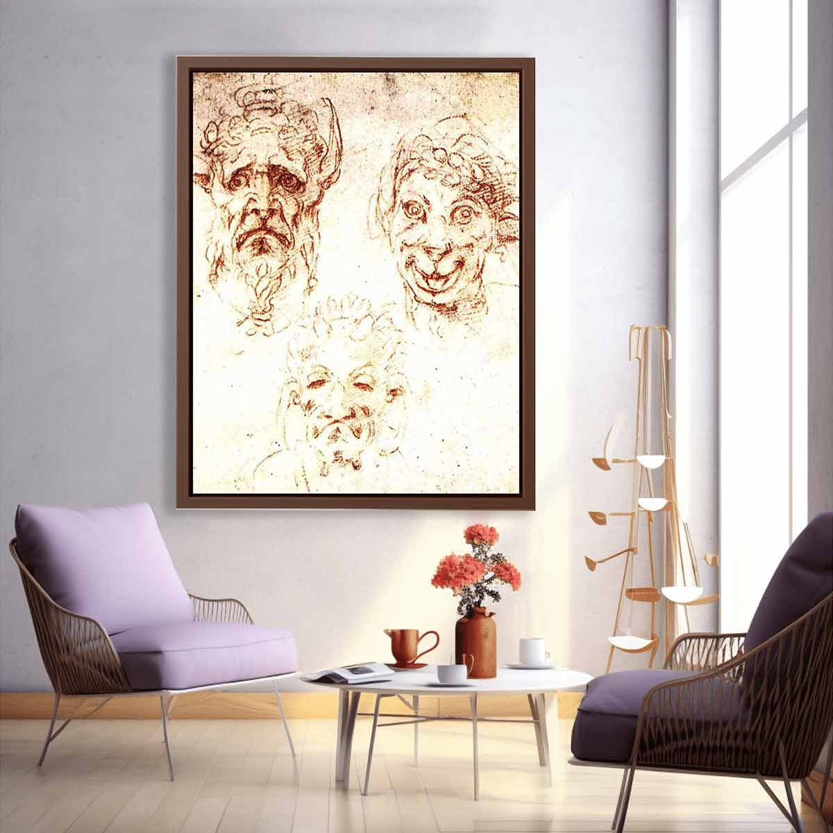 Studies of Grotesques