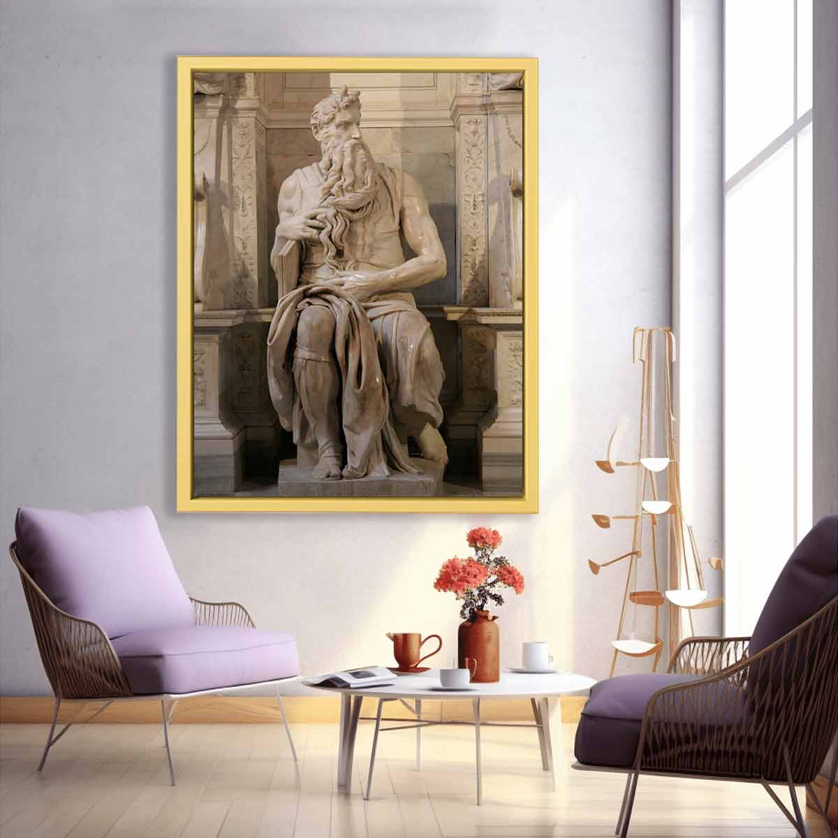 Moses By Michelangelo Buonarroti