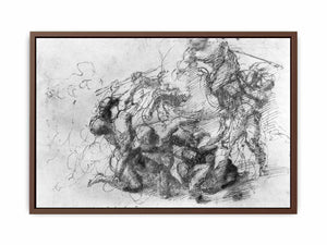Battle Scene By Michelangelo Buonarroti