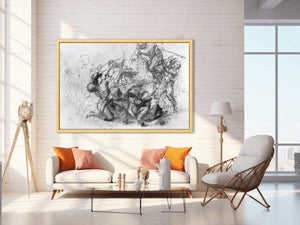 Battle Scene By Michelangelo Buonarroti
