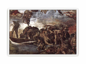 The Last Judgment (detail) By Michelangelo Buonarroti