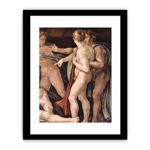 Drunkenness of Noah (detail) By Michelangelo Buonarroti