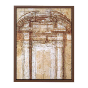 Study for Porta Pia By Michelangelo Buonarroti