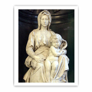 Madonna and Child' By Michelangelo Buonarroti