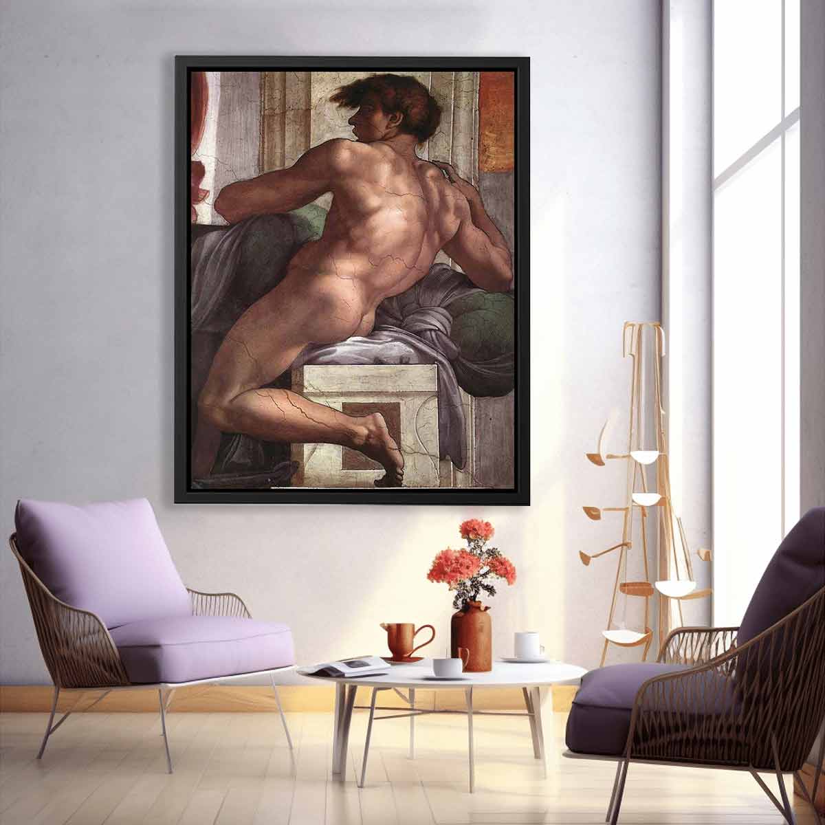 Ignudo By Michelangelo Buonarroti