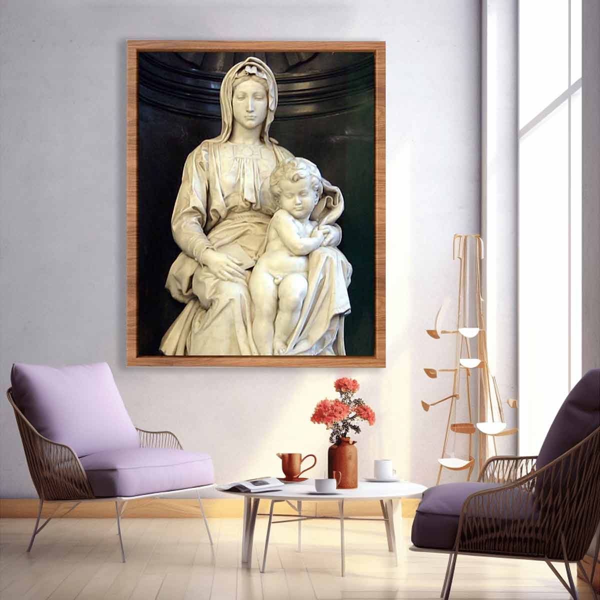 Madonna and Child' By Michelangelo Buonarroti