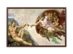 Creation of adam by Michelangelo