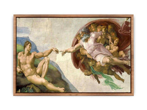 Creation of adam by Michelangelo