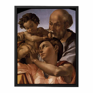 The Doni Tondo (detail) By Michelangelo Buonarroti