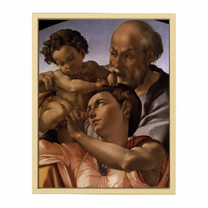 The Doni Tondo (detail) By Michelangelo Buonarroti