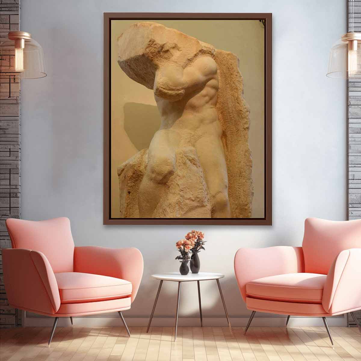 Atlas Slave By Michelangelo Buonarroti