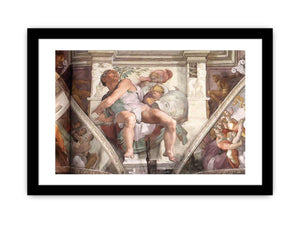 Frescoes above the altar wall By Michelangelo Buonarroti