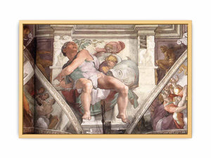 Frescoes above the altar wall By Michelangelo Buonarroti