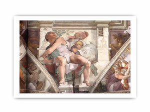 Frescoes above the altar wall By Michelangelo Buonarroti