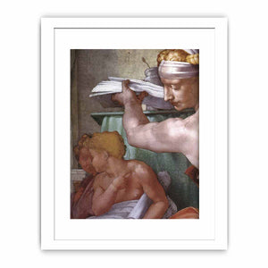 The Libyan Sibyl (detail) By Michelangelo Buonarroti