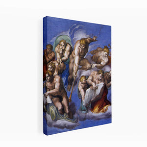 The Last Judgment (detail) By Michelangelo Buonarroti