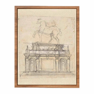 Design For A Statue Of Henry II Of France On Horseback
