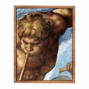 The Last Judgment (detail) By Michelangelo Buonarroti