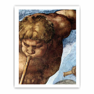 The Last Judgment (detail) By Michelangelo Buonarroti
