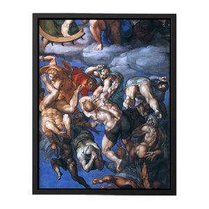The Last Judgment (detail) By Michelangelo Buonarroti