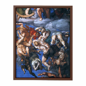 The Last Judgment (detail) By Michelangelo Buonarroti