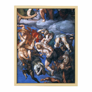 The Last Judgment (detail) By Michelangelo Buonarroti