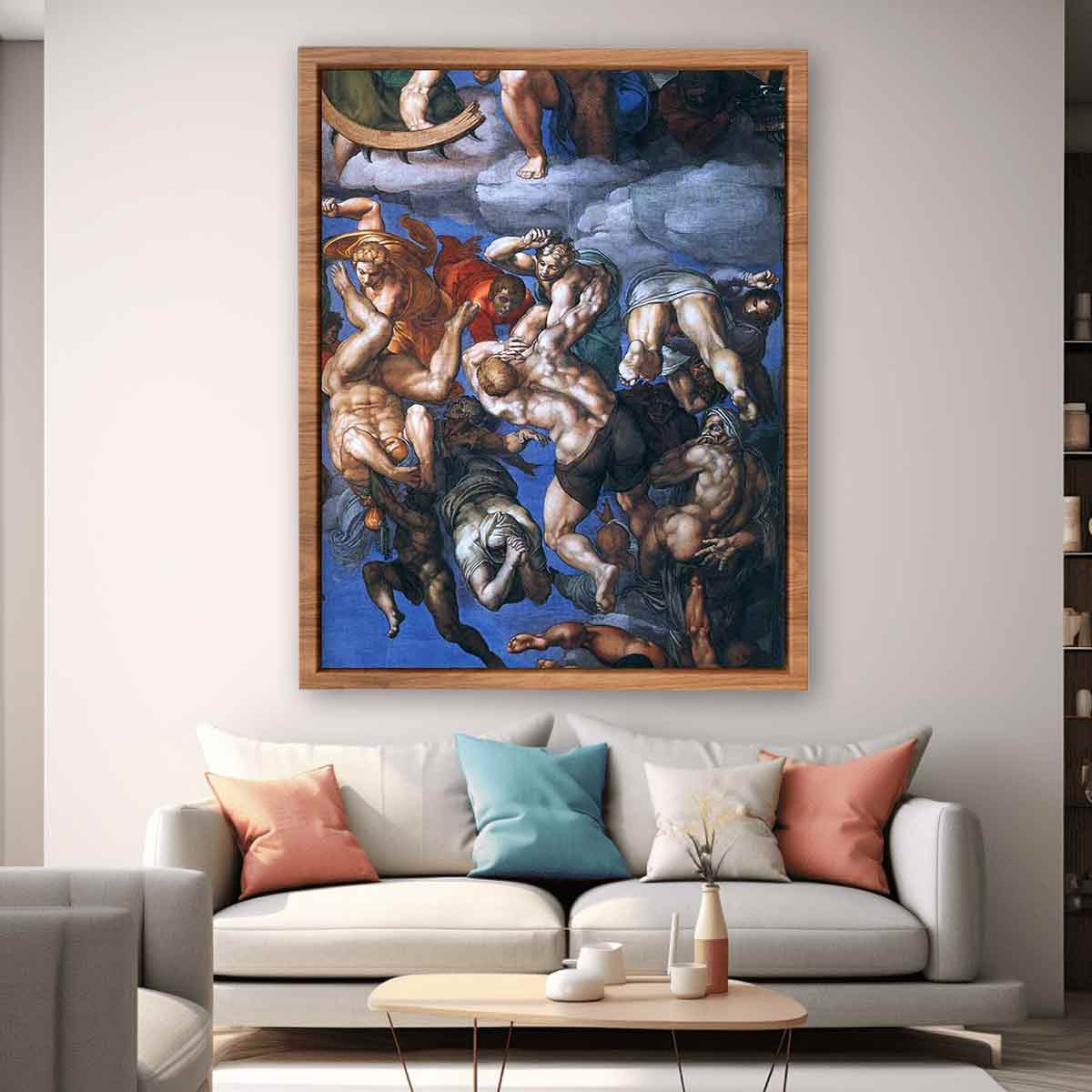Last Judgment (detail-22) 1537-41