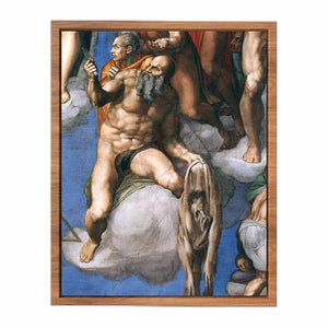 The Last Judgment (detail) By Michelangelo Buonarroti