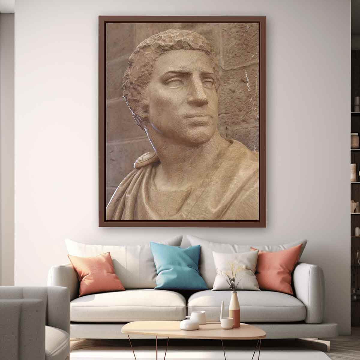 Museo del Bargello. Bruto, por Miguel Ángel. By Michelangelo Buonarroti