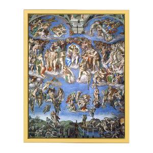 Last Judgement By Michelangelo Buonarroti