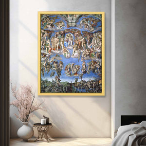 Last Judgement By Michelangelo Buonarroti