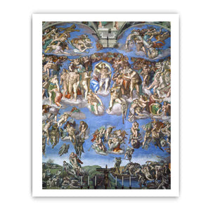 Last Judgement By Michelangelo Buonarroti