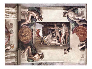 The first bay of the ceiling 1508-12