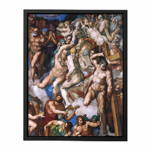 The Last Judgment (detail) By Michelangelo Buonarroti