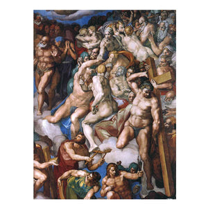 The Last Judgment (detail) By Michelangelo Buonarroti