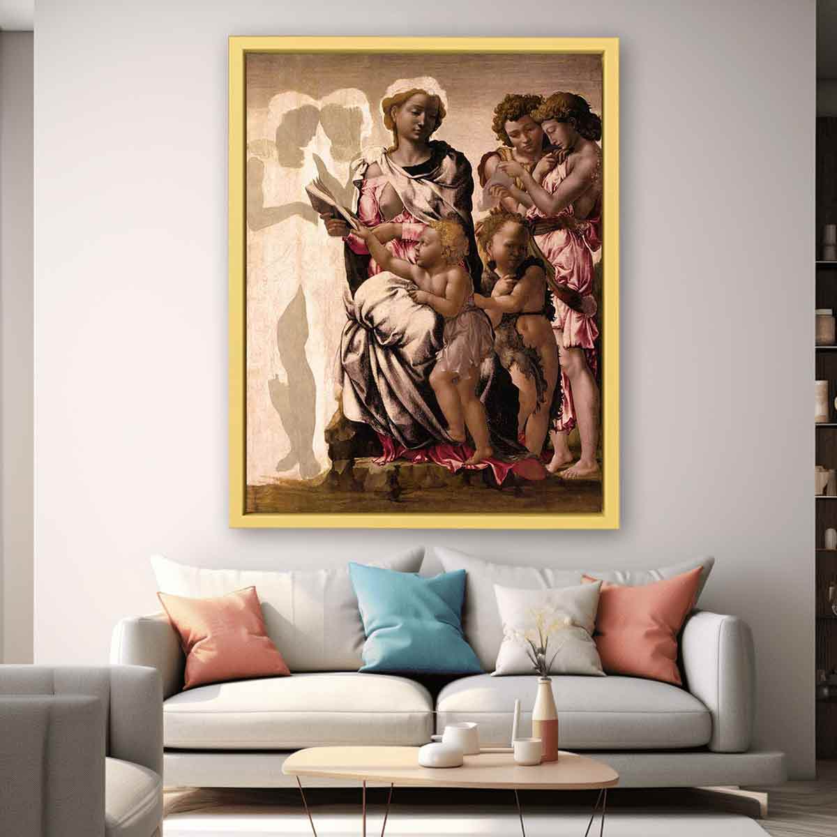 Virgin and Child with St John and Angels