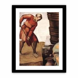 Drunkenness of Noah (detail) By Michelangelo Buonarroti