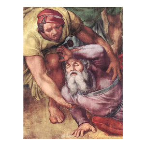 The Conversion of Saul (detail) By Michelangelo Buonarroti