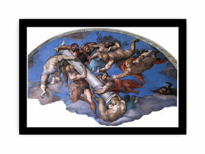 The Last Judgment (detail) By Michelangelo Buonarroti